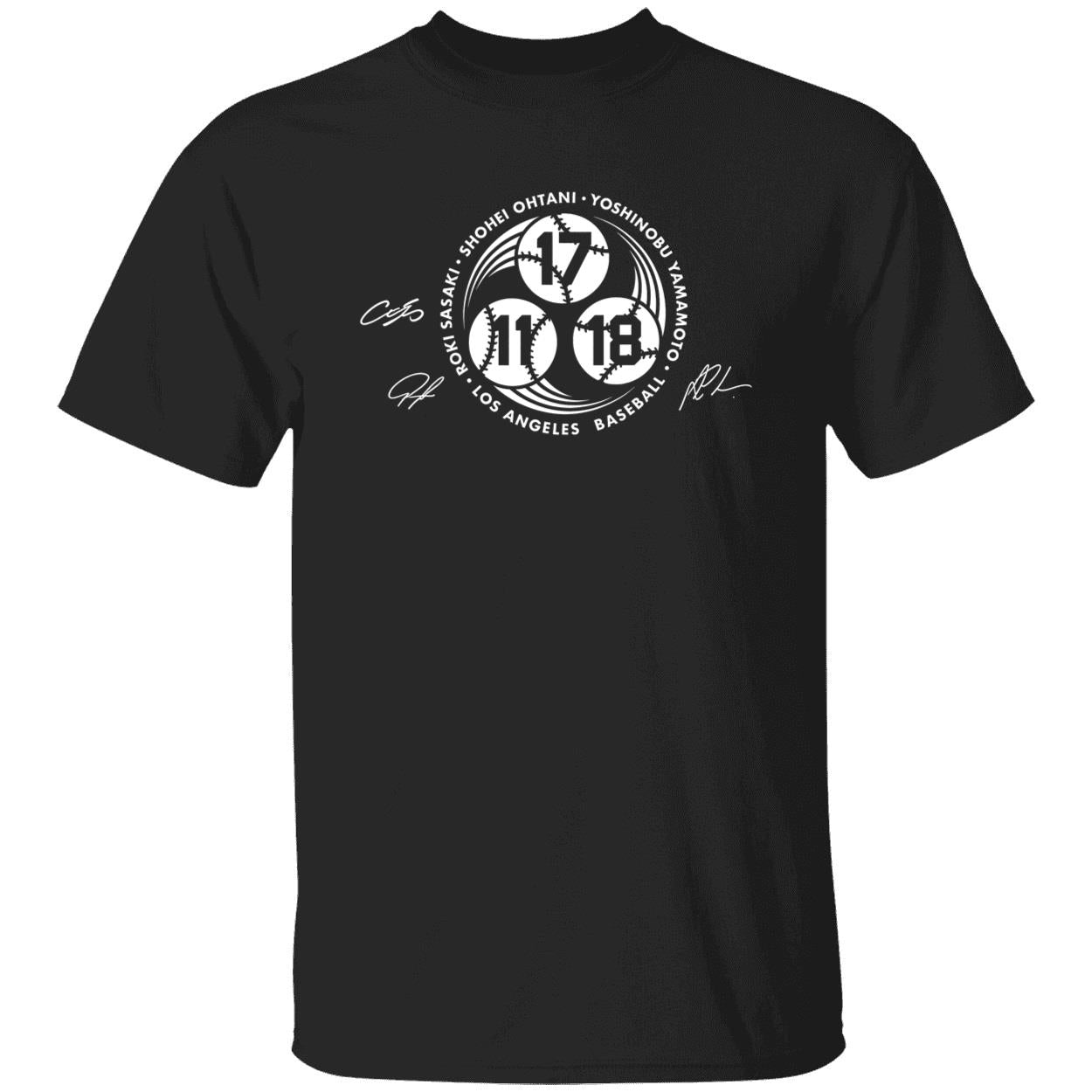 Shohei Ohtani Yoshinobu Yamamoto Roki Sasaki Strike 3 T-Shirt
