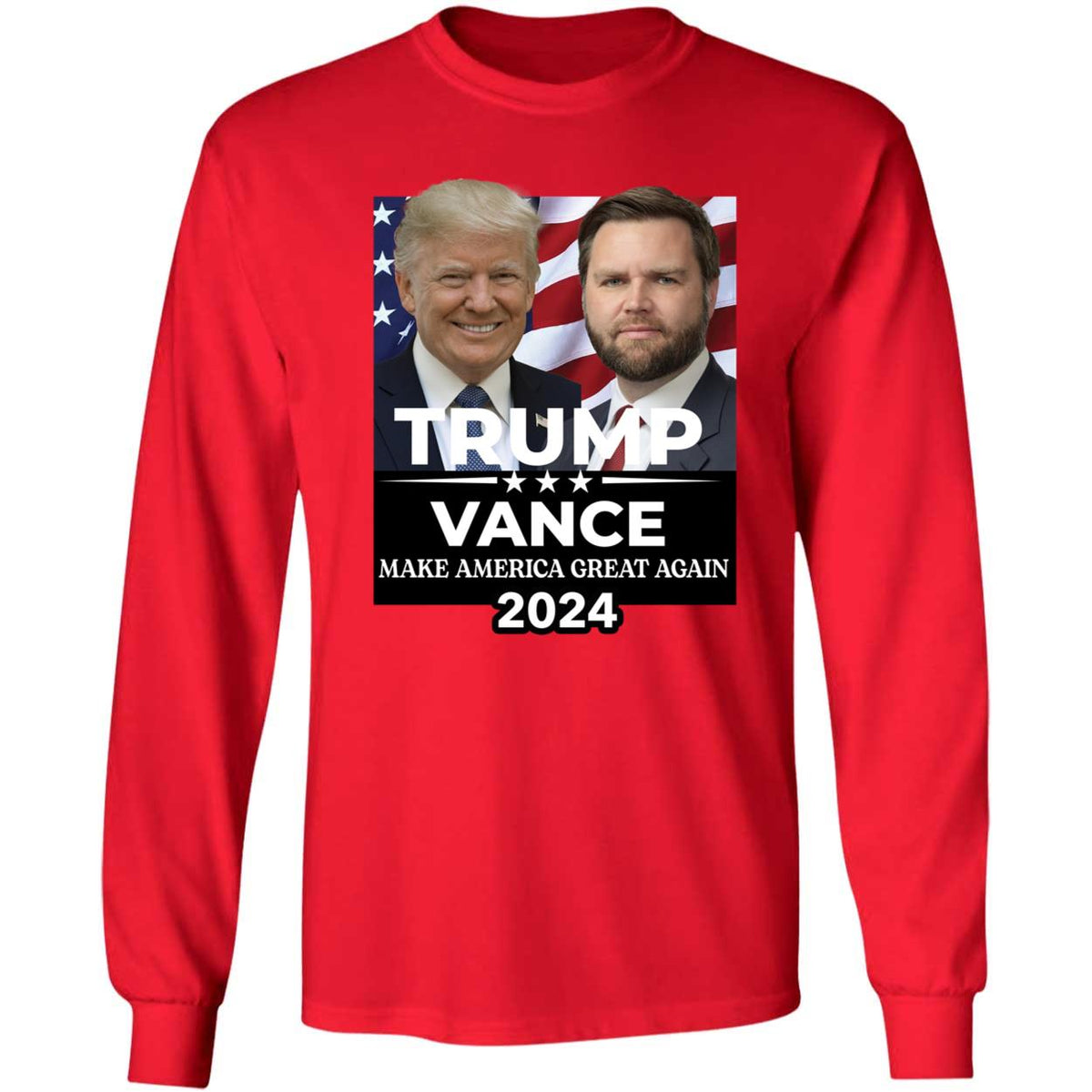 Toyoda Akio Trump Vance Make America Great Again 2024 Long Sleeve Shirt