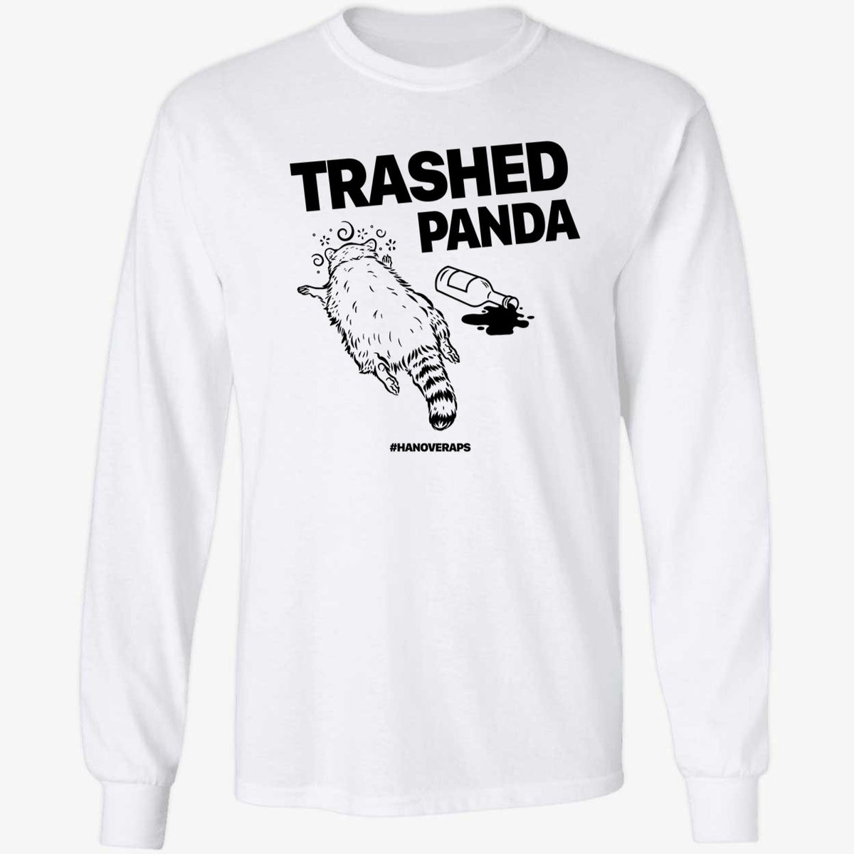Trashed Panda Long Sleeve Shirt