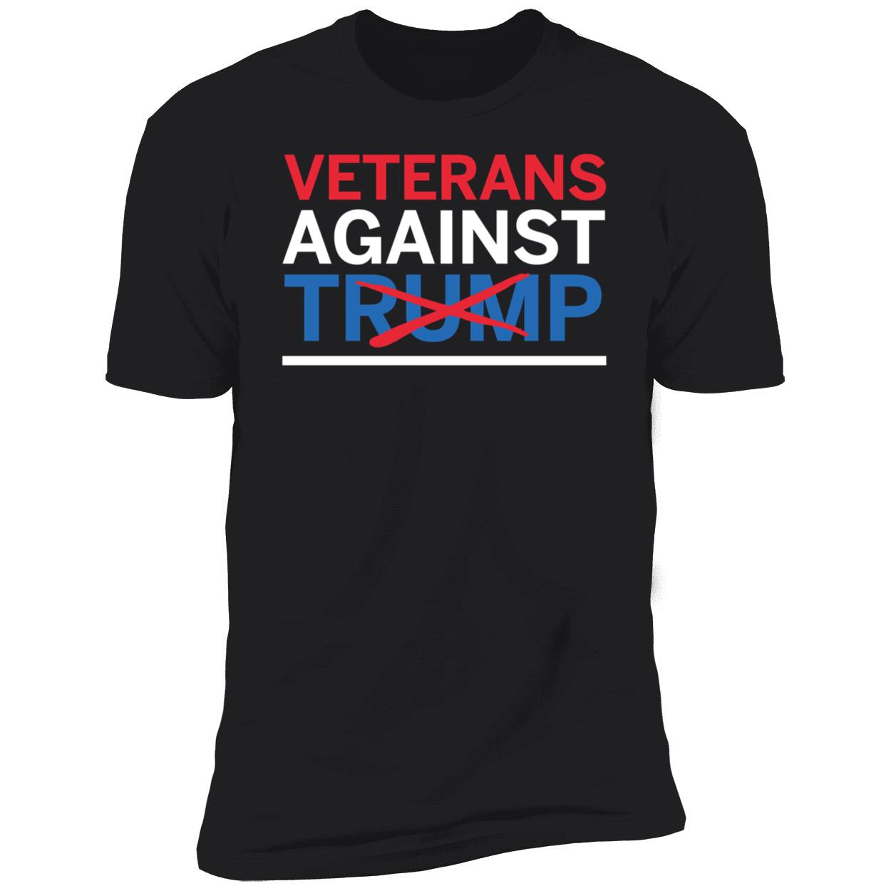 Veterans Against Trump Premium SS T-Shirt