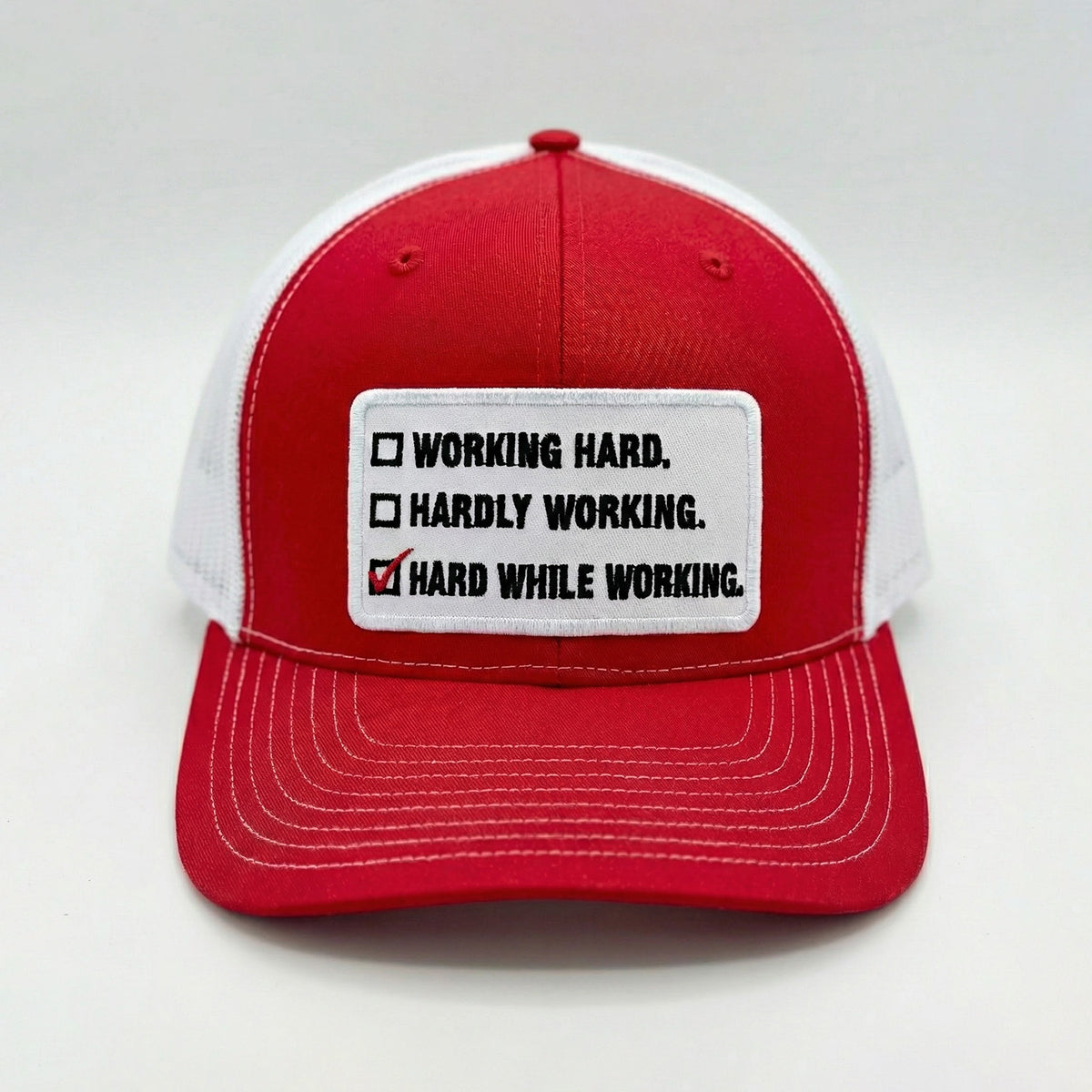 Working Hard Hardly Working Hard While Working Hat