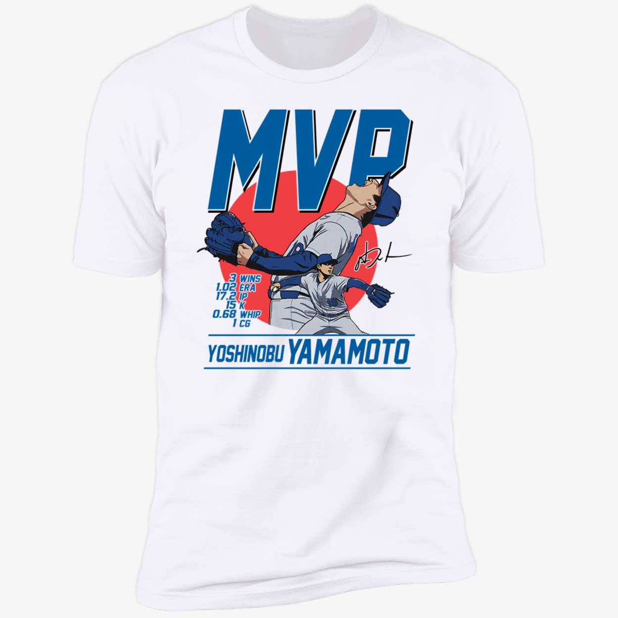 Yoshinobu Yamamoto Series Mvp Premium SS T-Shirt