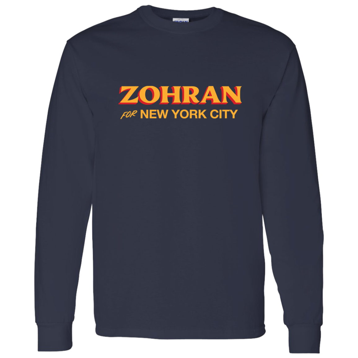 Zohran For New Your City Long Sleeve Shirt