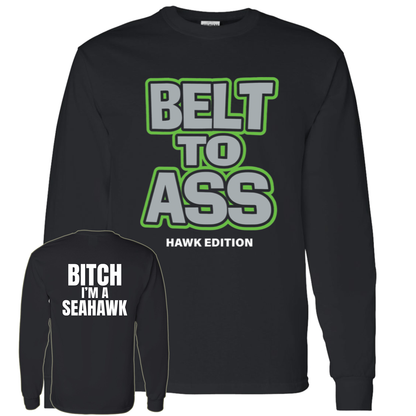 Kam Chancellor Belt To Ass Bitch I'm A Seahawk Shirt