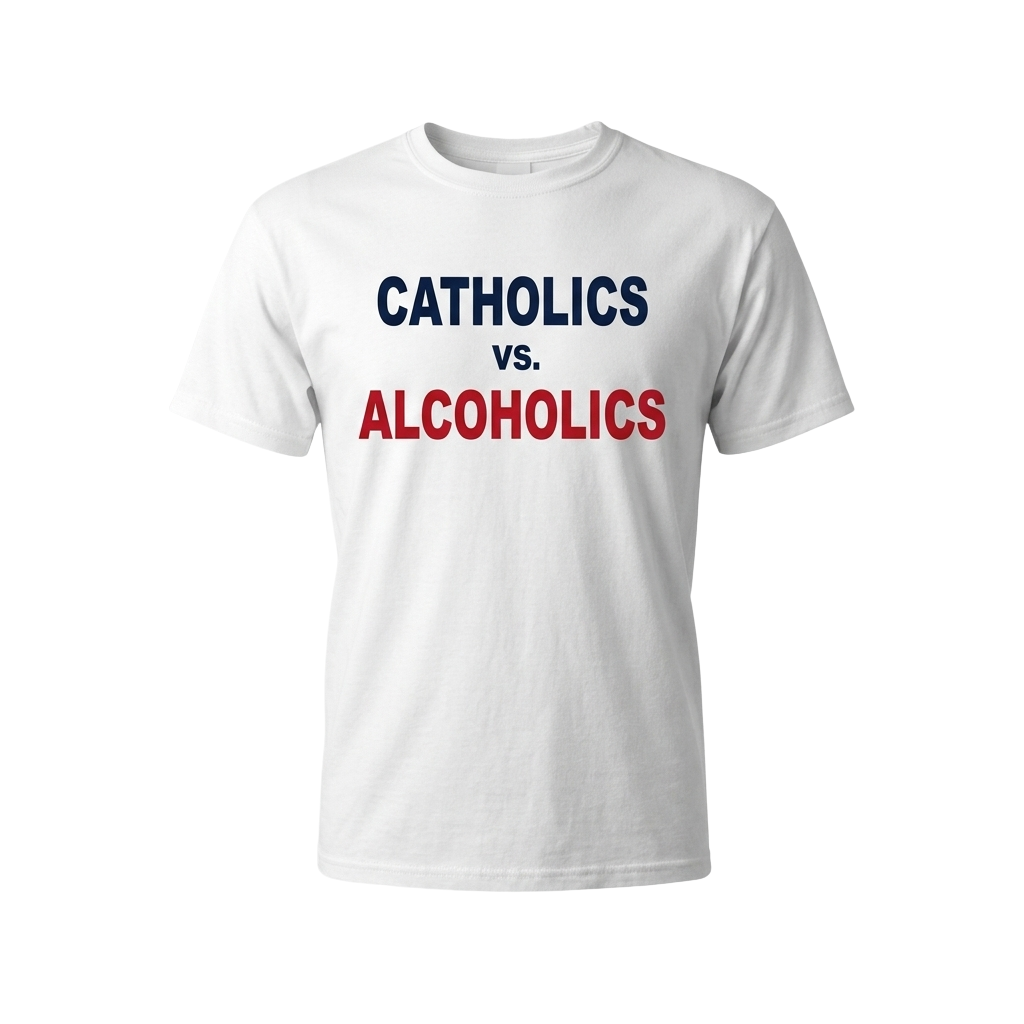 Catholics Vs Alcoholics Shirt