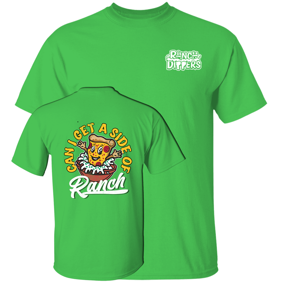 [Front + Back] Tulsa Ranch Dippers Can I Get A Side Of Ranch Shirt