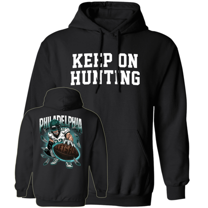 [Front + Back] Keep On Hunting Let's Fly Philadelphia Shirt