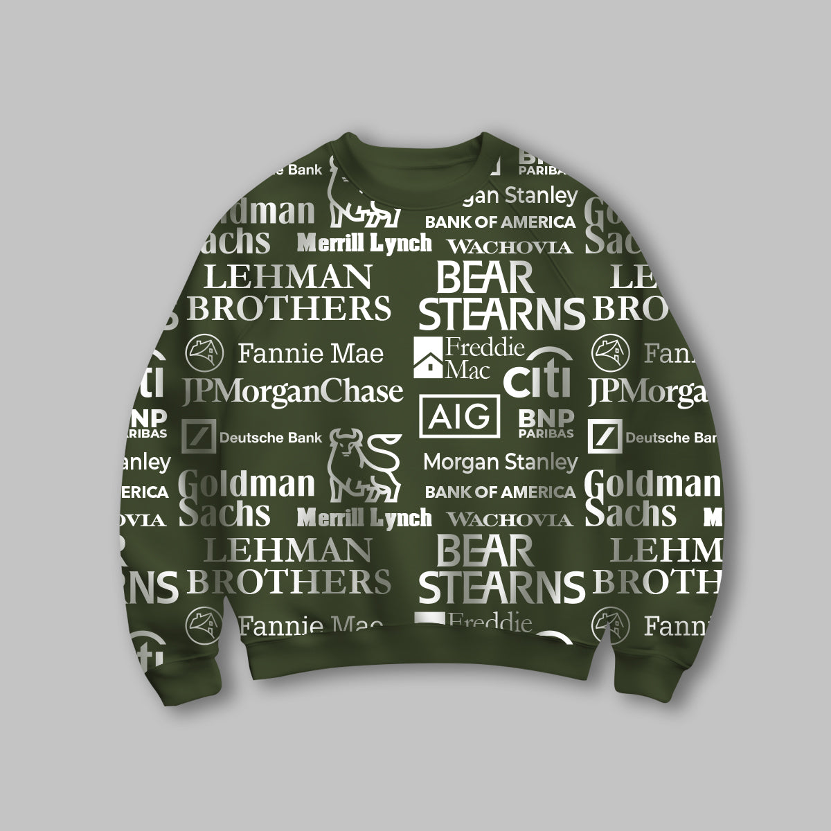 2008 Financial Crisis Sweater Shirt