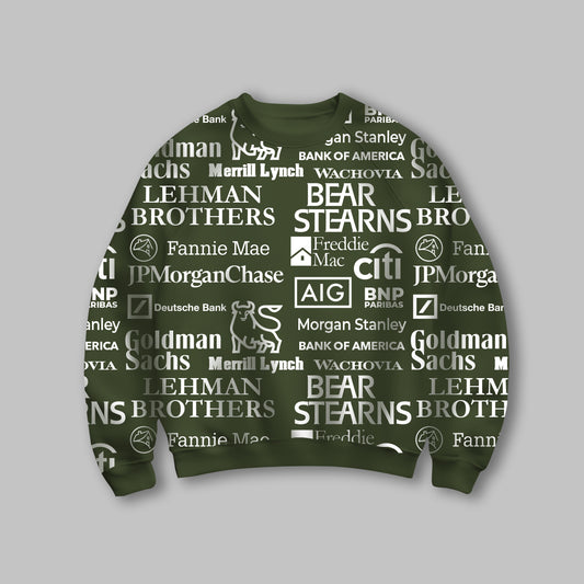 2008 Financial Crisis Sweater Shirt