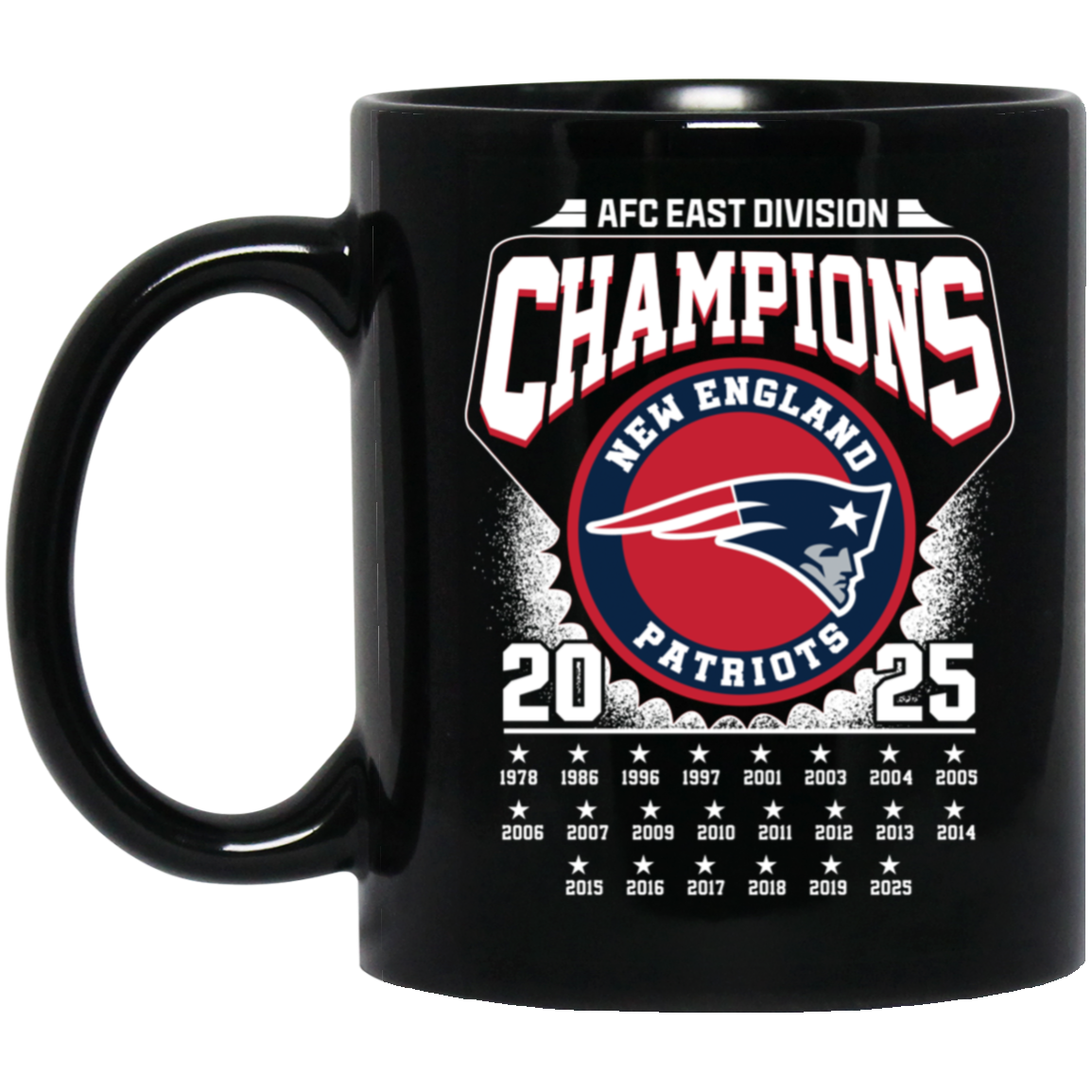 2025 East Champions Patriots Mug