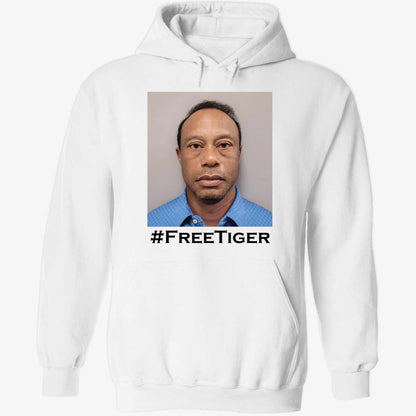 2026 Tiger Woods Mugshot #freetiger Shirt