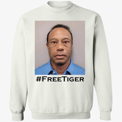 2026 Tiger Woods Mugshot #freetiger Shirt