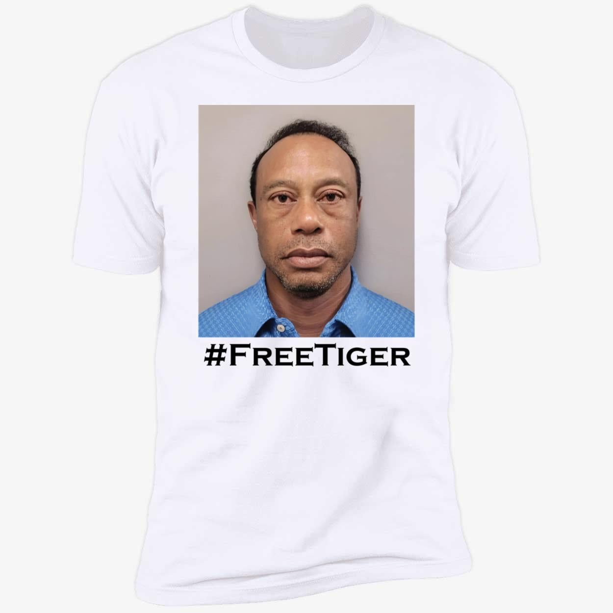 2026 Tiger Woods Mugshot #freetiger Shirt