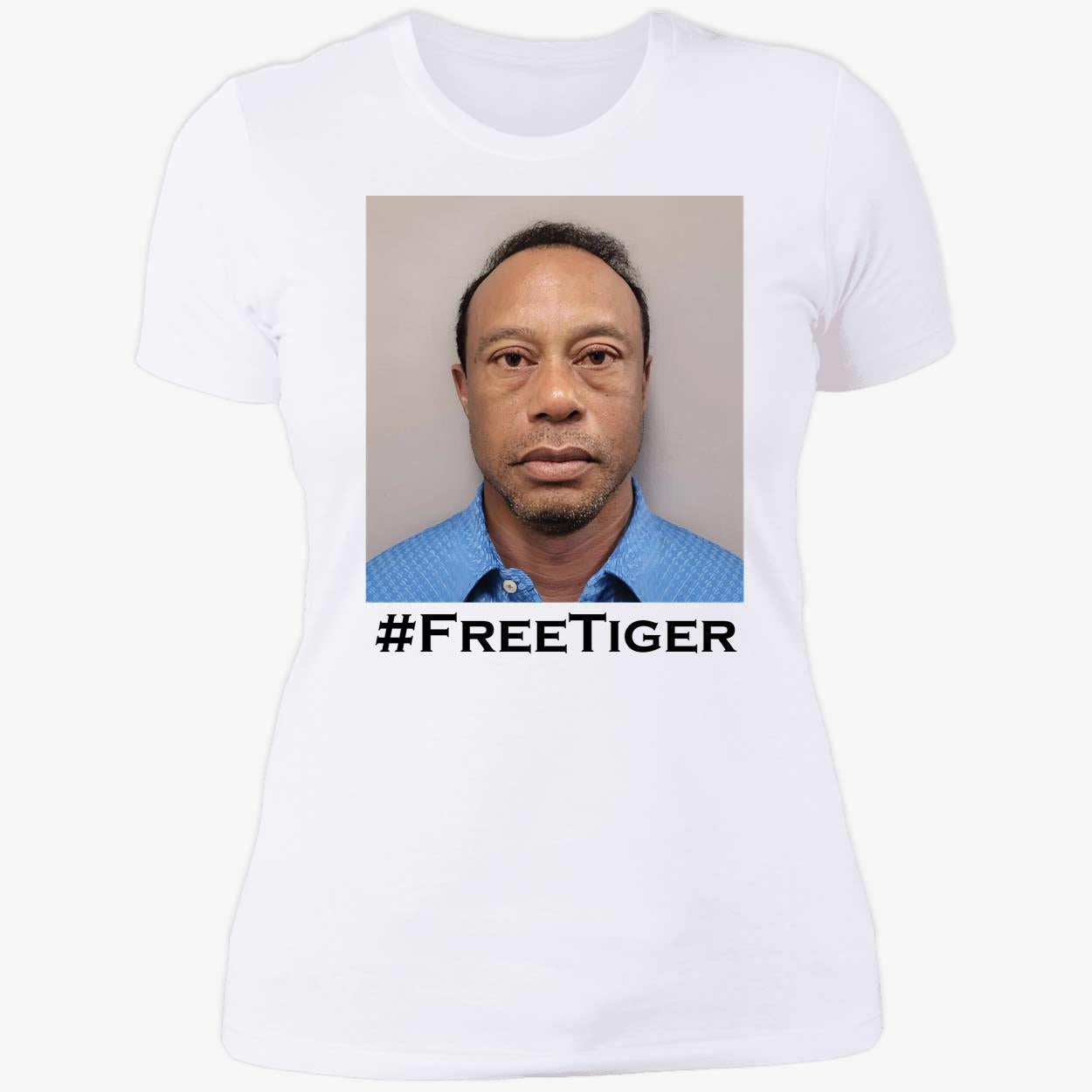 2026 Tiger Woods Mugshot #freetiger Shirt