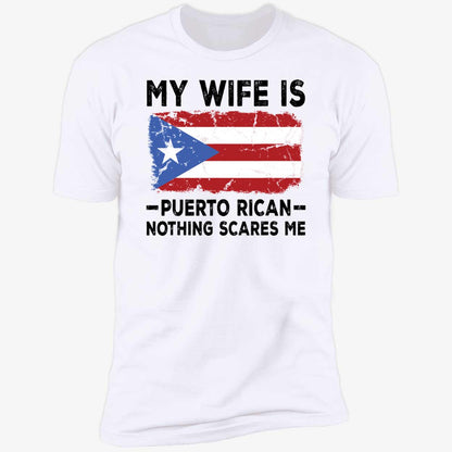 2026 WBC My Wife Is Puerto Rican Nothing Scares Me Shirt