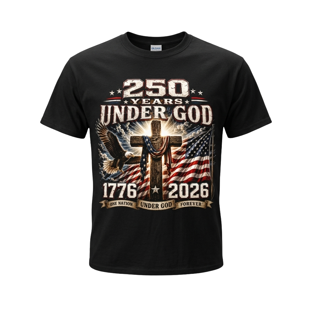 250 Years Of Under God One Nation Under God Forever Shirt