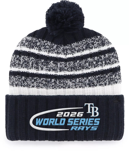 Tampa Bay Rays 2026 World Series Bound Beanie Hat