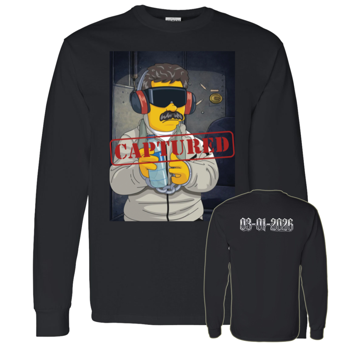 [Front + Back] Captured Maduro Shirt