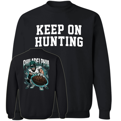 [Front + Back] Keep On Hunting Let's Fly Philadelphia Shirt