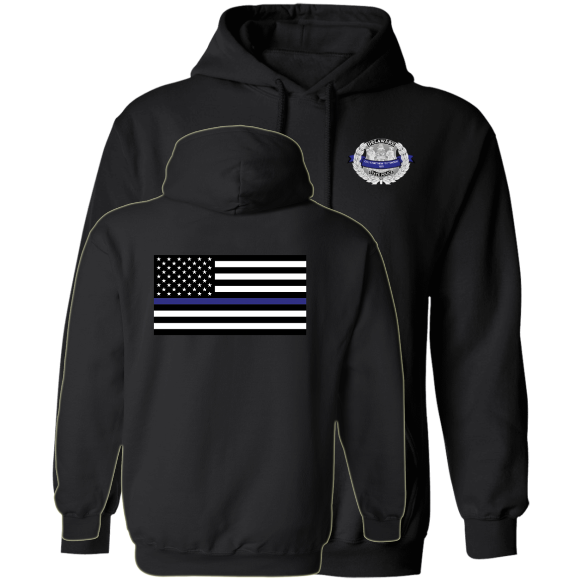 [Front + Back] Delaware State Trooper Matthew T. Snook Shirt