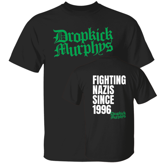[Front + Back] Michael Fanone Dropkick Murphys Fighting Nazis Since 1996 Shirt