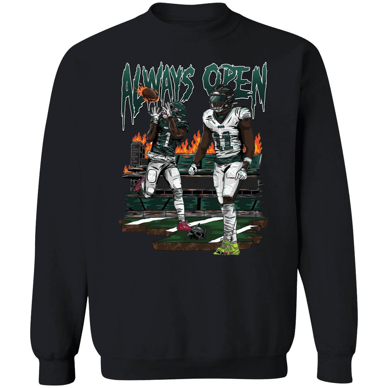 A.j Brown Always Open V2 T-Shirt
