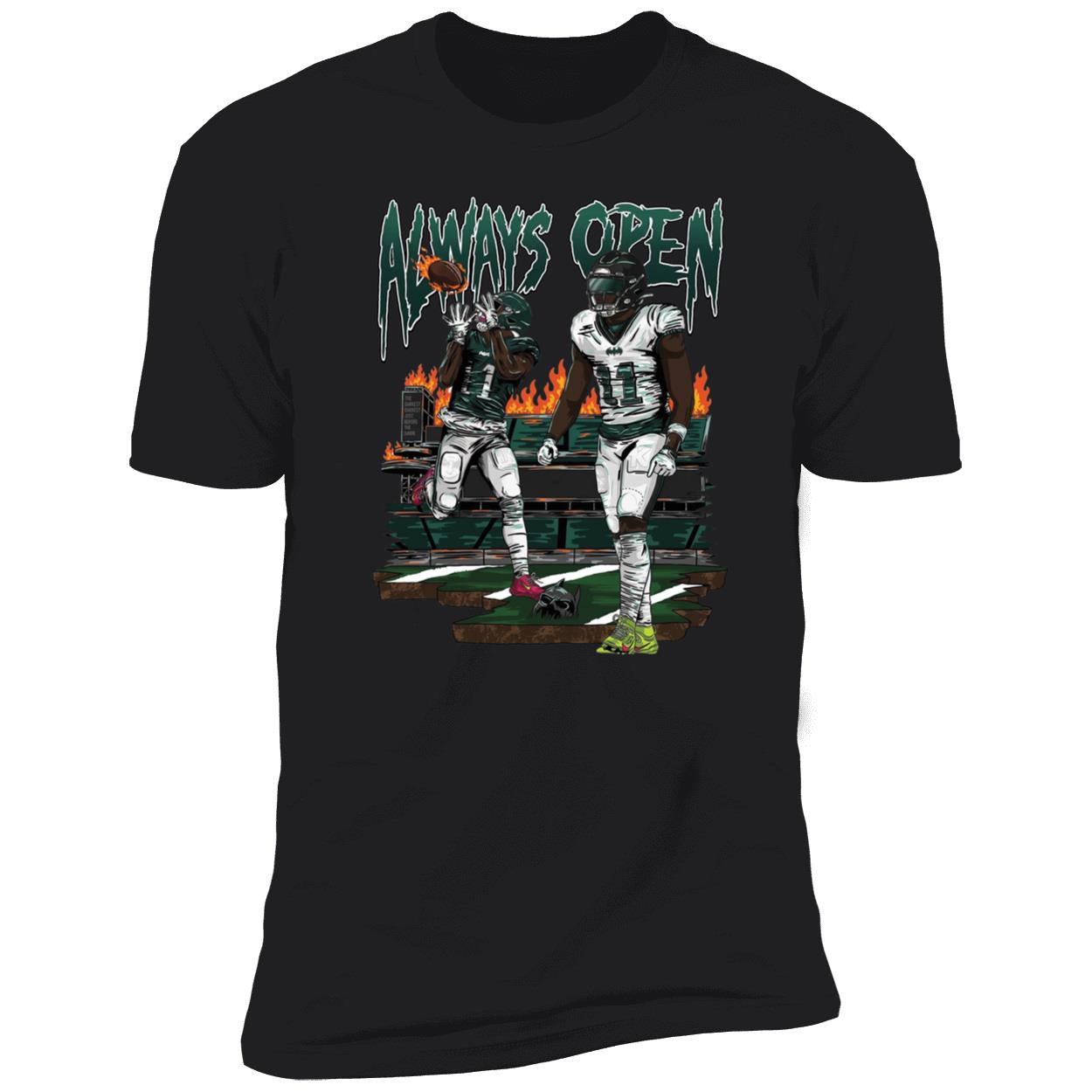 A.j Brown Always Open V2 T-Shirt