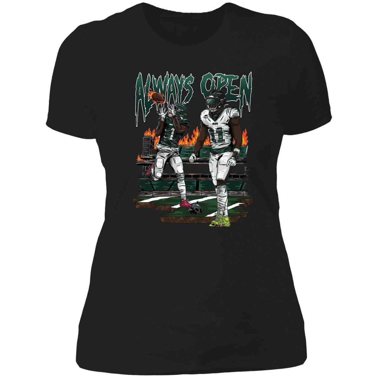 A.j Brown Always Open V2 T-Shirt
