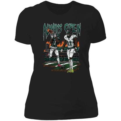 A.j Brown Always Open V2 T-Shirt