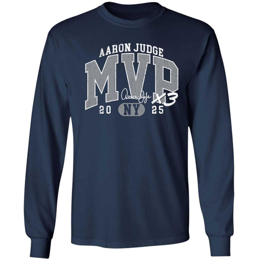Aaron Judge 2025 Mvp Long Sleeve Shirt