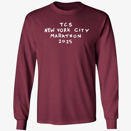 Aaron Judge TCS New York City Marathon 2025 Long Sleeve Shirt