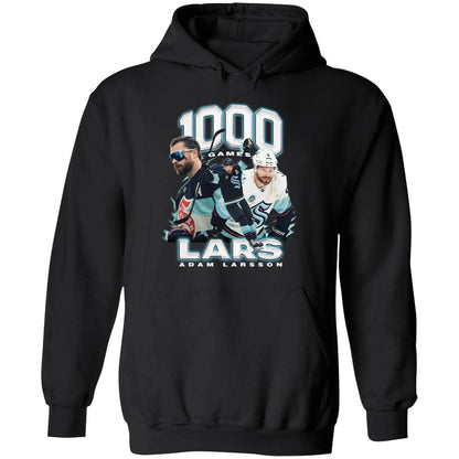 Adam Larsson 1000 Games Lars Shirt