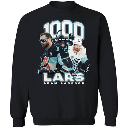 Adam Larsson 1000 Games Lars Shirt