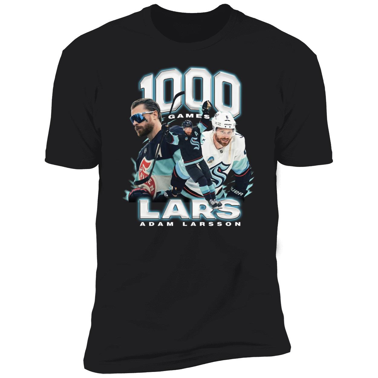 Adam Larsson 1000 Games Lars Shirt