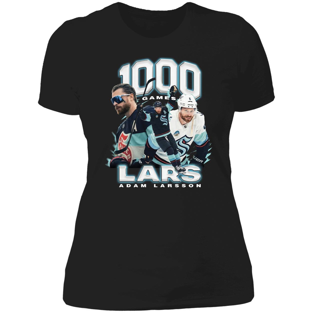 Adam Larsson 1000 Games Lars Shirt