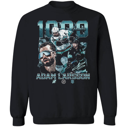 Adam Larsson 1000 Games Shirt