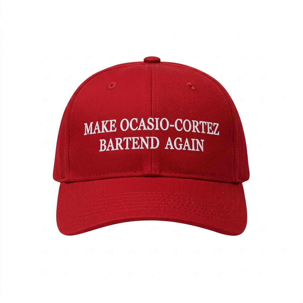 Alexandria Ocasio Cortez Make Ocasio Cortez Bartend Again Hat