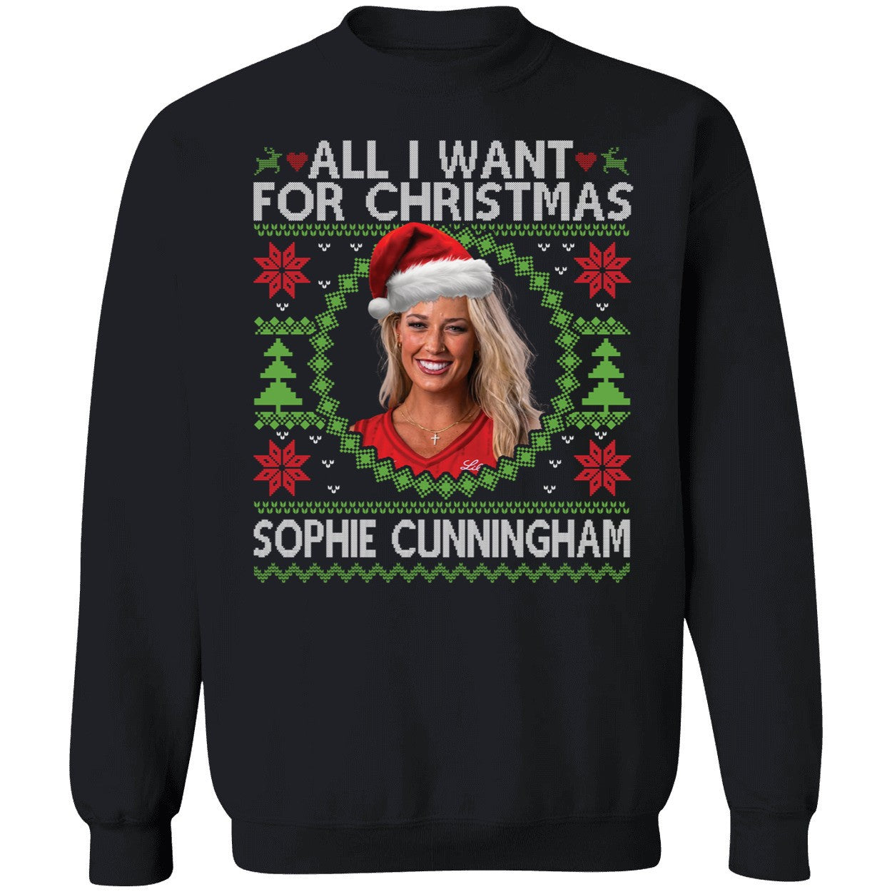All I Want For Christmas Is Sophie Cunningham Premium SS T-Shirt