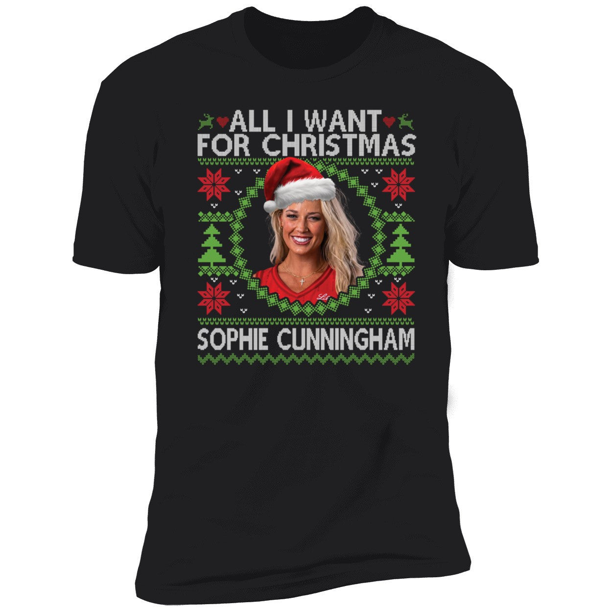 All I Want For Christmas Is Sophie Cunningham Premium SS T-Shirt