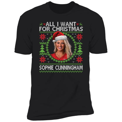 All I Want For Christmas Is Sophie Cunningham Premium SS T-Shirt