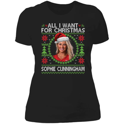 All I Want For Christmas Is Sophie Cunningham Premium SS T-Shirt