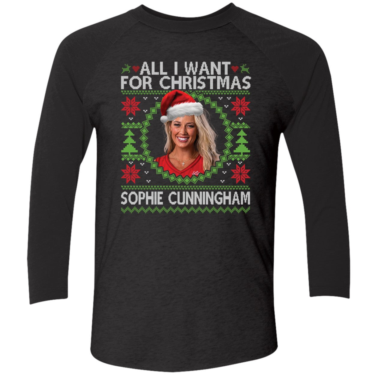 All I Want For Christmas Is Sophie Cunningham Premium SS T-Shirt