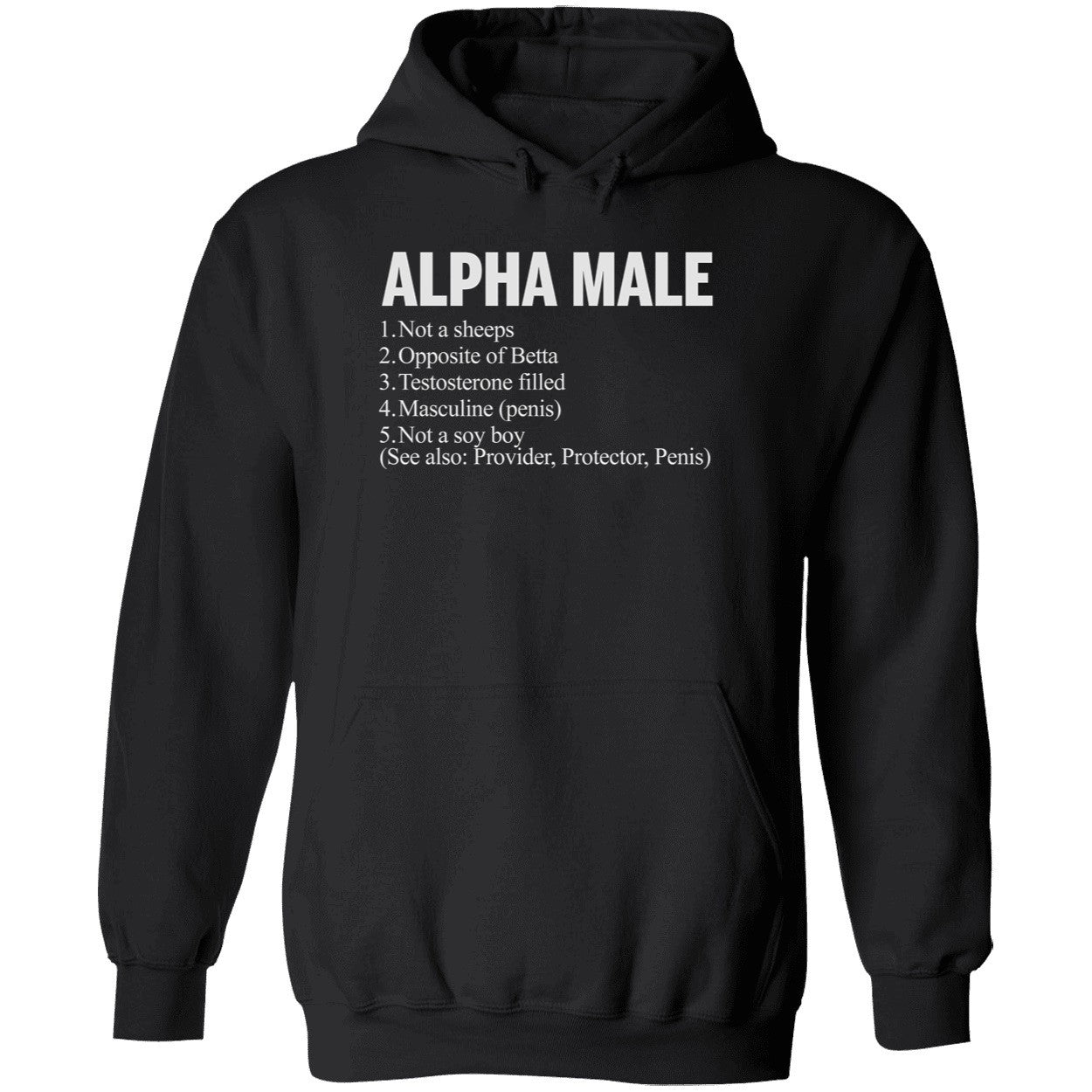 Alpha Male Not A Sheeps Opposite Of Betta Testosterone Filled Masculine Shirt