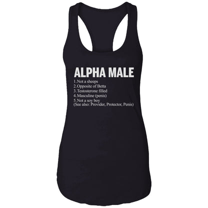 Alpha Male Not A Sheeps Opposite Of Betta Testosterone Filled Masculine Shirt