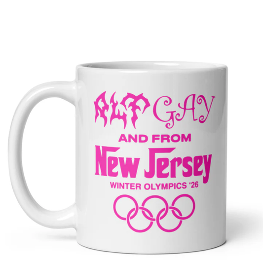 Alt Gay And From New Jersey Winter Olympics '26 Mug