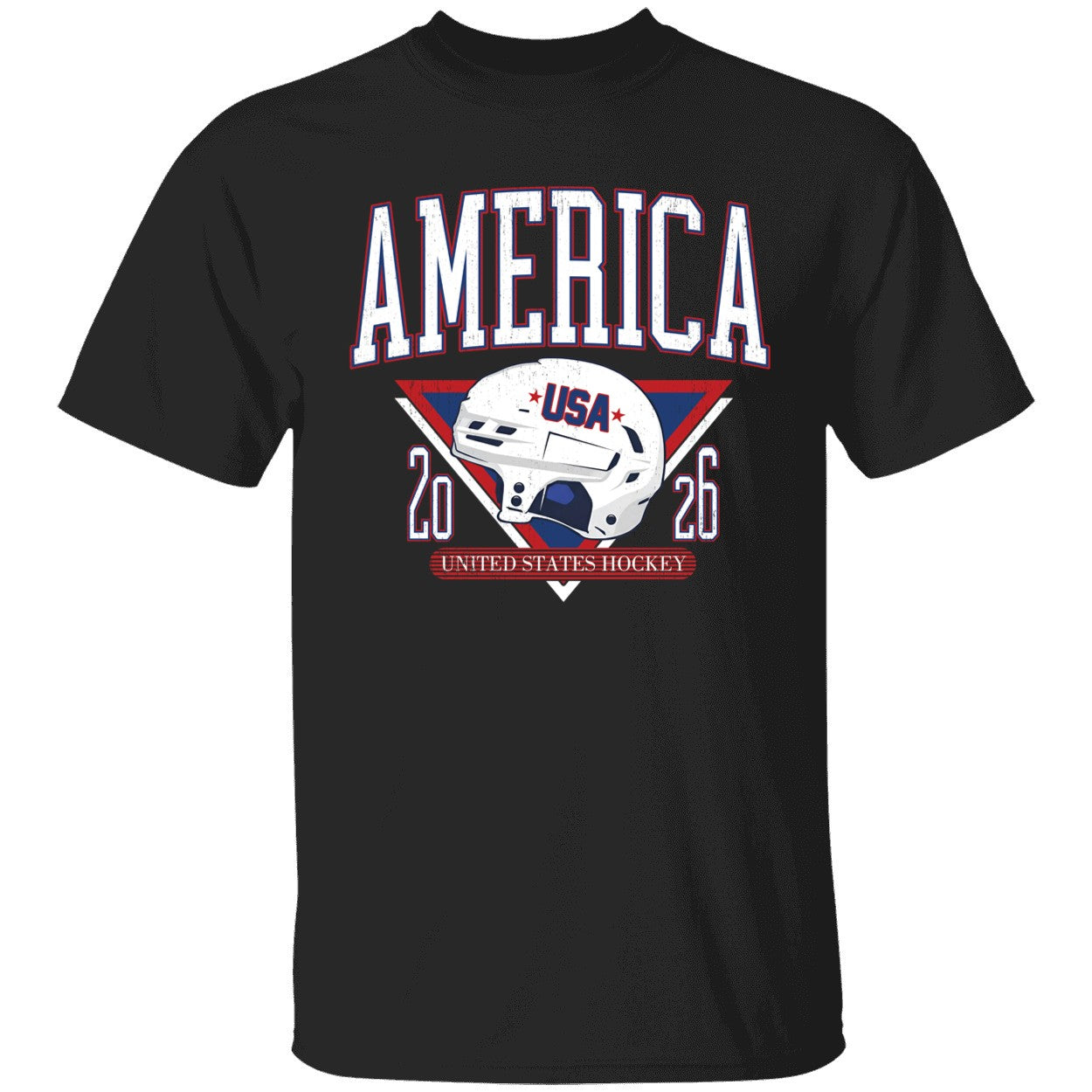America United States Hockey Helmet Usa 2026 Shirt