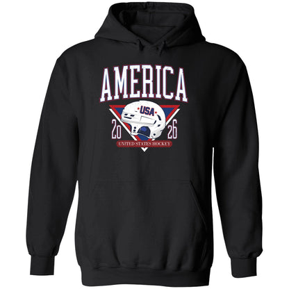 America United States Hockey Helmet Usa 2026 Shirt