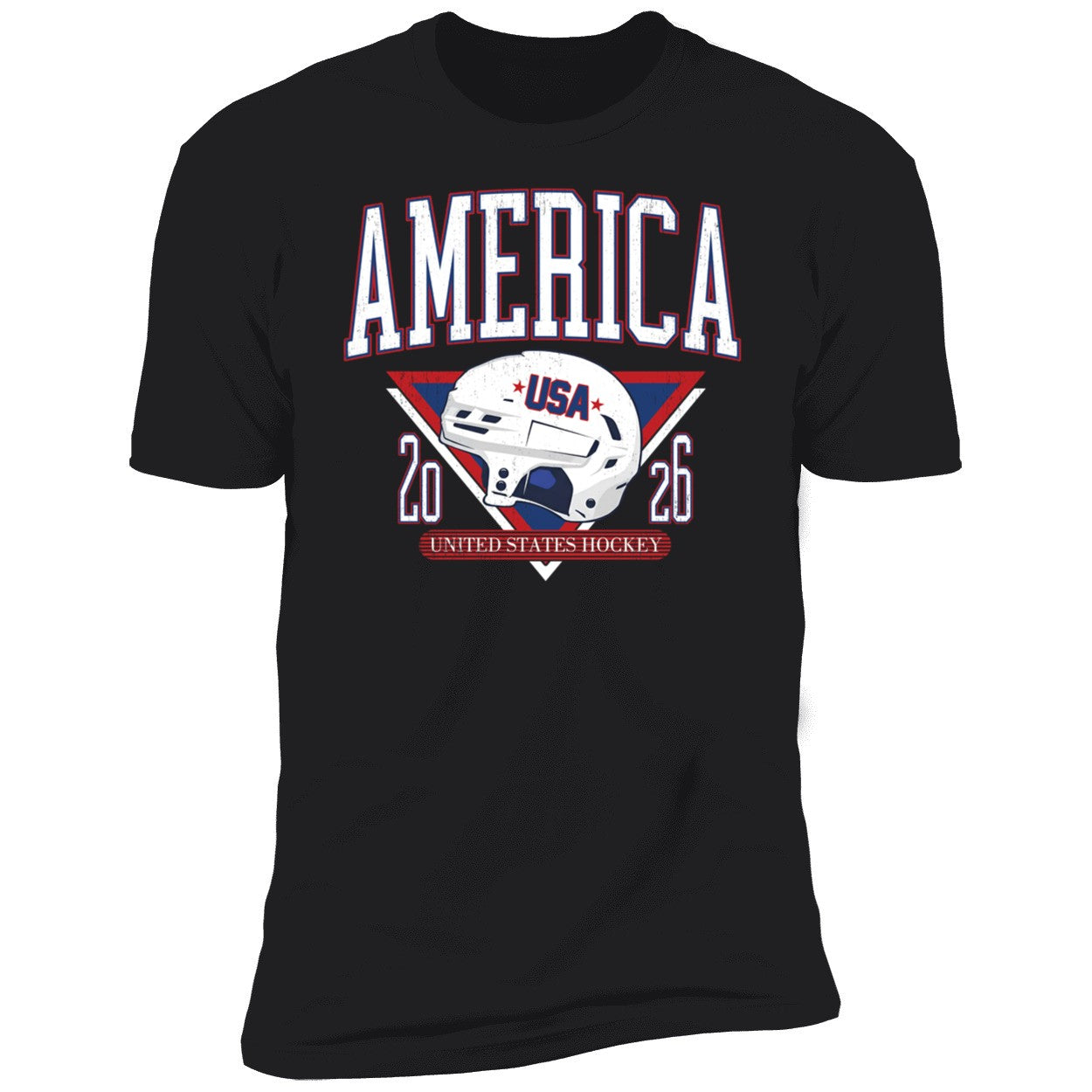 America United States Hockey Helmet Usa 2026 Shirt