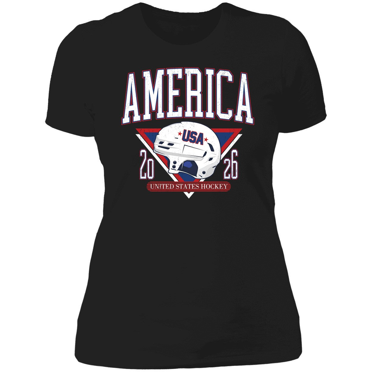 America United States Hockey Helmet Usa 2026 Shirt