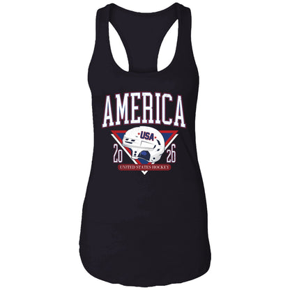 America United States Hockey Helmet Usa 2026 Shirt